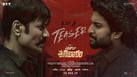 Saripodhaa Sanivaaram Not A Teaser: Fans Highly Impressed With S.J. Suryah's Birthday Glimpse From Nani's Film