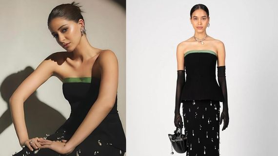 Ananya Panday's Chick Black Dress: Find Out How You Can Own This Party-Ready Embroidered Piece & Its Price