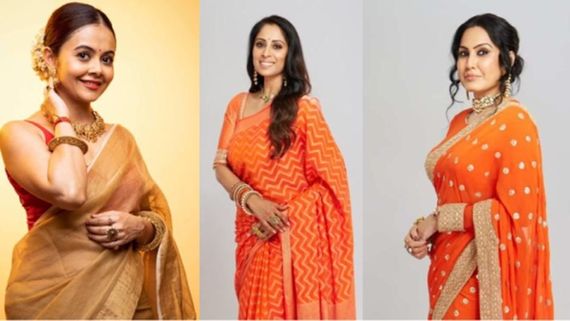 Devoleena, Kamya, Sangita Celebrate 50 Episodes Of Chhathi Maiyya Ki Bitiya, Ishq Jabariya, Saajha Sindoor