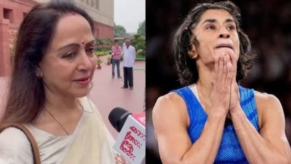 Vinesh Phogat Disqualified From Paris Olympics 2024 Finals: Hema Malini TROLLED Over Her 'Overweight' Comment 