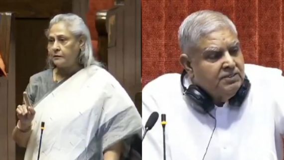 WATCH: 'Jaya Amitabh Bachchan' Loses Cool Once Again In Rajya Sabha; Questions Jagdeep Dhankhar's 'Tone'
