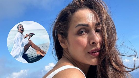 At 50, Malaika Arora Sets Internet On Fire As She Flaunts Toned Legs In NEW Pic; Fans Say 'Our Own Kardashian'
