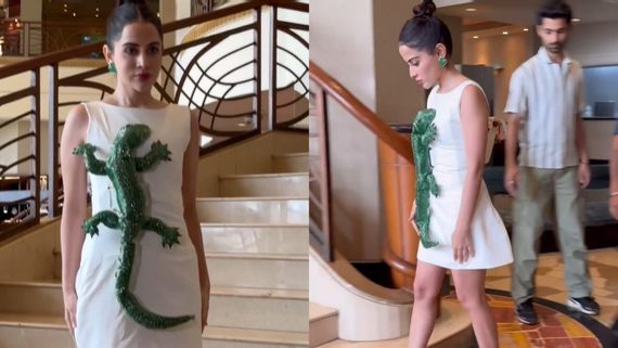 'Uncomfortable' & 'Ridiculous': Uorfi Javed Gets Trolled After Her 'Lizard' Dress Goes Viral; WATCH