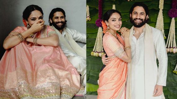 Sobhita Dhulipala Posts UNSEEN PICS From Engagement With Naga Chaitanya; Fans REACT 'Karma Will Hit You..'