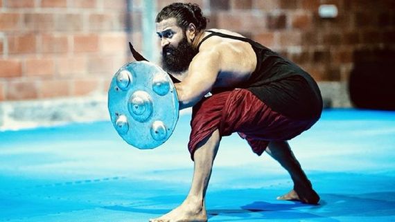 Rishab Shetty In Stance - Learning Kalaripayattu For Hombale Films ‘Kantara : Chapter 1’!