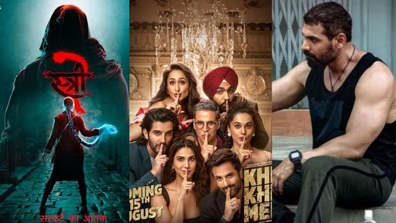 Stree 2 vs Khel Khel Mein vs Vedaa Box Office Day 1 Prediction: Stree 2 QUASHES Akshay Starrer & John’s Film