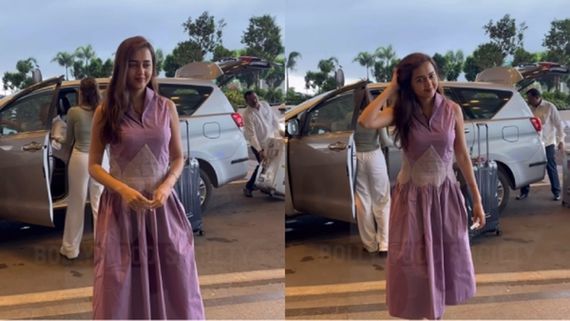 Tejasswi Prakash’s Airport Look Is ‘All Hearts’ And The Dress Comes With A Pocket-friendly Price Too, DEETS