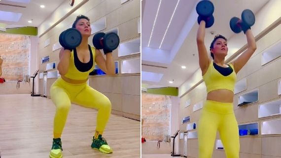 Urvashi Rautela Prepares For 'NBK 109' With Intense Gym Training- WATCH Video