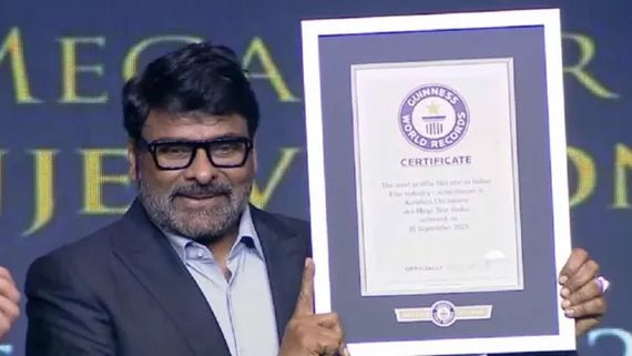 Chiranjeevi Makes History With Guinness World Record: Here's Why He Was Honoured, Know More Inside!