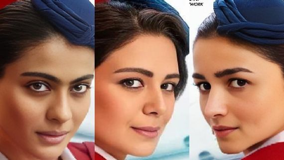 Fan Create A Parellel Universe For ‘Crew’ : Kajol as Jasmine Kohli, Mona as Geeta & Alia Bhatt as Divya Rana!