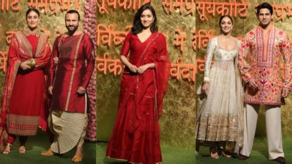 Ganesh Chaturthi 2024: From Saif-Kareena To Sidharth-Kiara; Who Wore What At Ambani's Ganeshotsav? CHECK 