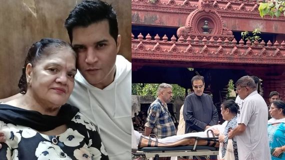 Vikas Sethi Funeral: Late Actor’s Mother Cries Inconsolably During His Last Rites; Sharad, Hiten Pay Respect