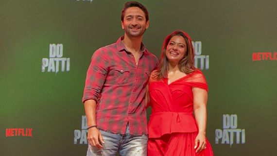 Do Patti Trailer Launch: Kajol Praises Shaheer Sheikh As He Makes Bollywood Debut. His Reaction Is Unmissable
