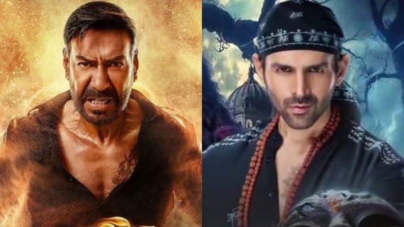 Singham Again Vs Bhool Bhulaiyaa 3: Ajay Devgn Or Kartik Aaryan? Who's Leading Diwali 2024 Clash? See BMS Buzz
