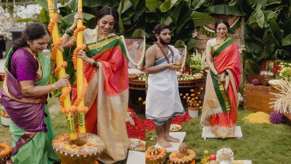 Sobhita Dhulipala & Naga Chaitanya's Wedding Preparations Begin With Pasupu Kottadam; Wedding Venue & Details
