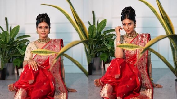  Durga Puja 2024: Tanishaa Mukerji STUNS As She Dons Bengali Saree. Seen Her VIRAL Pics?   