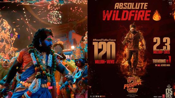 Pushpa 2 Hindi Trailer Greater Than Telugu Trailer;  Allu Arjun's Mass Rampage Across Northern States Apparent
