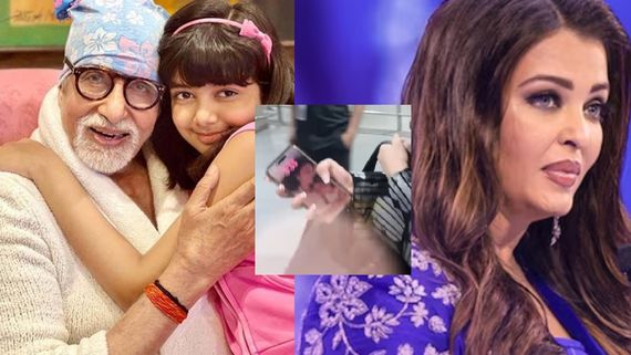 Aishwarya Rai Set Aaradhya's Photo With Amitabh Bachchan As Phone Wallpaper? VIDEO Leaves Internet In Splits