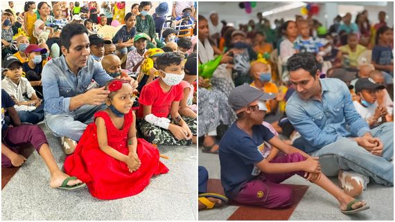 Actor Salim Diwan Celebrates Diwali In A Unique Way With Cancer Patients