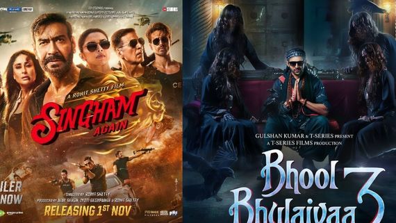 Singham Again vs Bhool Bhulaiyaa 3 Box Office Day 7 (Early Update): Kartik Takes Lead Over Ajay By THIS Amount