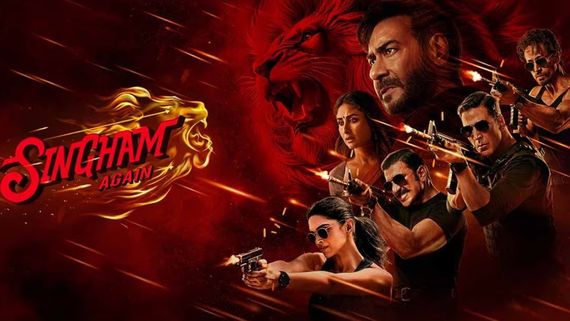 Singham Again Box Office Collection Day 5: Ajay’s Cop Drama Crosses 150Cr Amid Clash With Bhool Bhulaiyaa 3