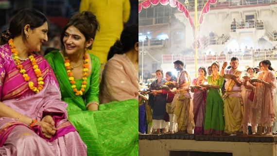 Ahead Of The Release Of Her Song From Pushpa 2: The Rule, Sreeleela Seeks Blessing In Varanasi! 