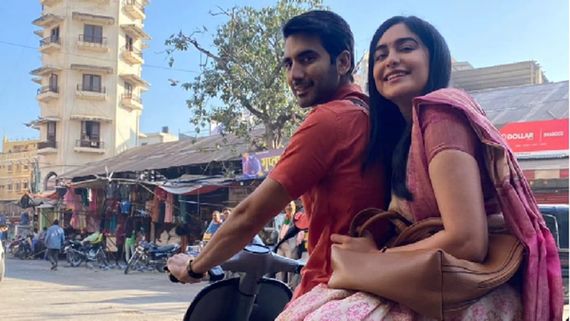 Adah Sharma Shoots 'Tumko Meri Kasam' In Cute Saree In Udaipur. Video Goes Viral