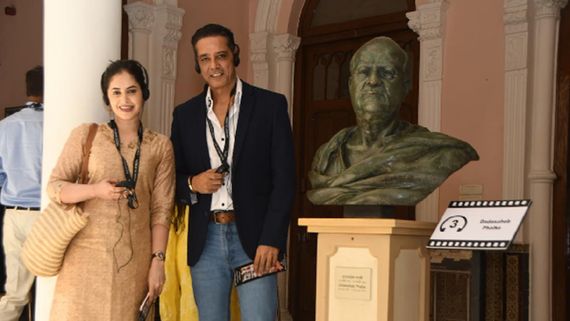 Anup Soni Attends Narrowcasters Audio Guide Launch At National Museum Of Indian Cinema