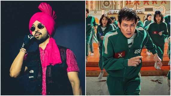 Diljit Dosanjh Escorted By Squid Game 2’s Iconic Pink Guards At Chandigarh Airport, Ahead of Dil-Luminati Tour
