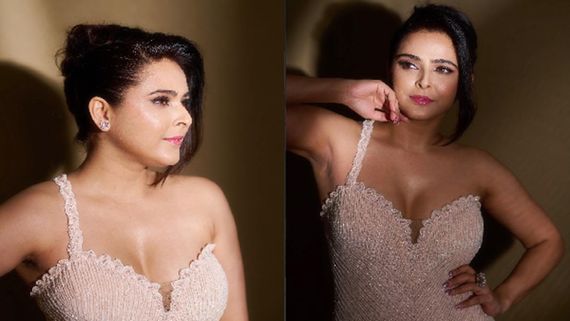 Madhurima Tuli's One-shoulder Shimmery Slit Down Is Spinning Heads For Real, Catch Her Glamorous Avatar Here!