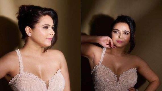 Madhurima Tuli Oozes Hotness In One-Shoulder Shimmery Dress In Latest Instagram Photos. Seen Them Yet?
