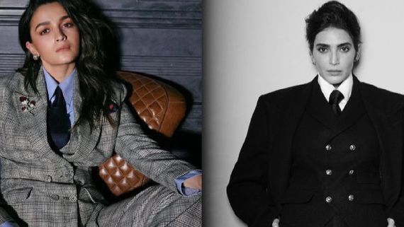 Boss-Lady Vibes: From Alia Bhatt To Karishma Tanna, 5 Female Stars Rocking Men’s Wear Like A Pro!