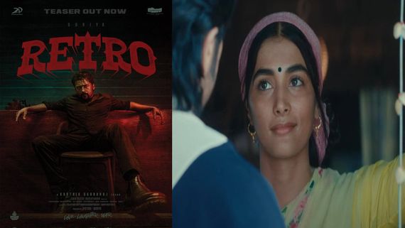 Retro Title Teaser: Netizens Troll Pooja Hegde's Demure Look In Suriya's Period Action-Romance Film
