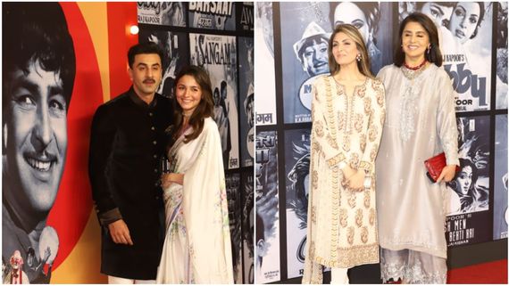 Alia Bhatt, Ranbir Kapoor Arrive For Raj Kapoor's 100th Birth Anniversary; Neetu Kapoor Praises Her Bahu