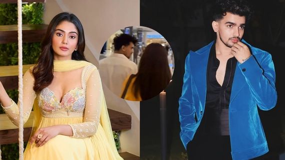 Vishal Pandey, Sana Makbul Seen Together At Airport In Viral Pics. Fans Go 'Are They Shooting For Music Video?