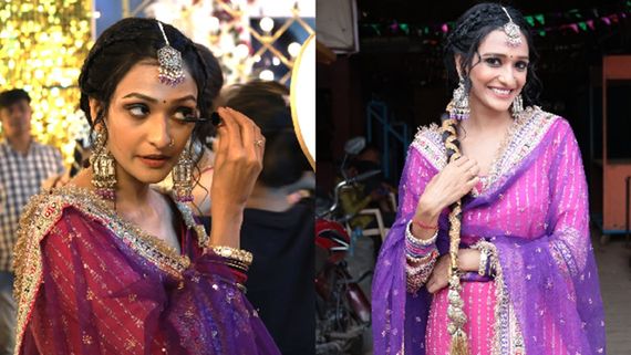 Aishwarya Khare As She Reveals Doing Her Own Makeup For Bhagya Lakshmi Says “Sitting In Front Of The Mirror..