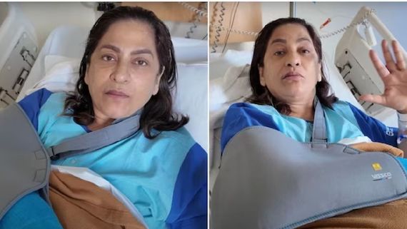 Archana Puran Singh Undergoes Surgery After Breaking Her Wrist In An Accident On Sets; Says 'Jo Hota Hai...'