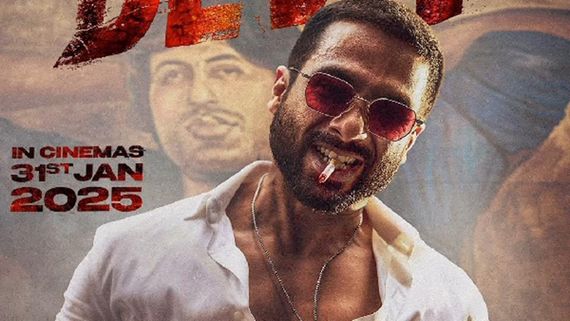 DEVA First Poster: Shahid Kapoor’s Raw Look Meets Amitabh Bachchan’s 90s Iconic Backdrop!
