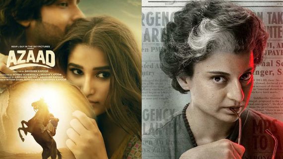 Emergency vs Azaad Box Office Collection Day 1: Kangana Ranaut BEATS Ajay Devgn On Opening Day