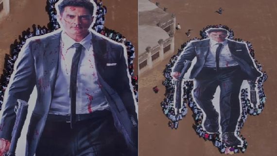 Fateh Release: World's Largest Poster Created Ahead Of Sonu Sood's Film Release; New World Record!