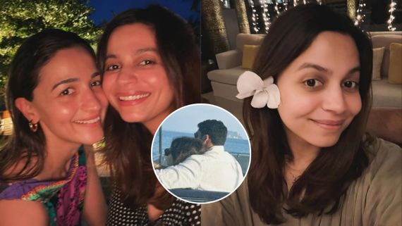Alia Bhatt's Sister Shaheen's Romantic Pic With Mystery Man Goes Viral; Netizens Ask, 'Is It Ayan Mukerji?'