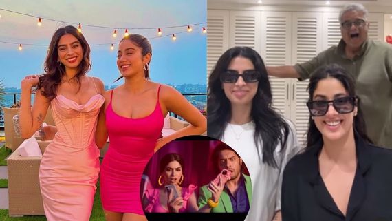 Janhvi Kapoor Dance Video Goes VIRAL: Actress Grooves With Sister Khushi Kapoor To Loveyapa's Title Track