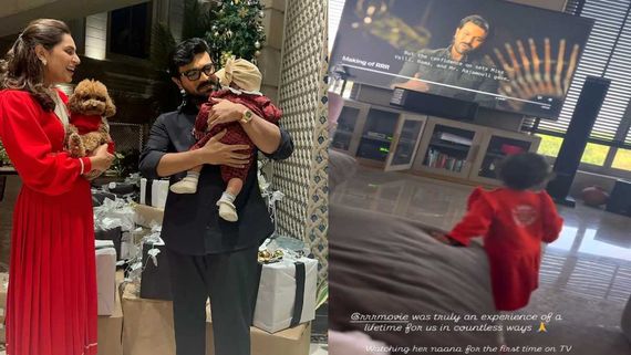 Ram Charan's Daughter Klinkaara Watches 'Nanna' First Time On TV; Upasana Kamineni Shares An Adorable Video