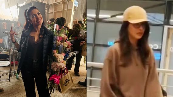 Priyanka Chopra's Hyderabad Visit Fuels Speculation About Her Collab With SS Rajamouli & Mahesh Babu