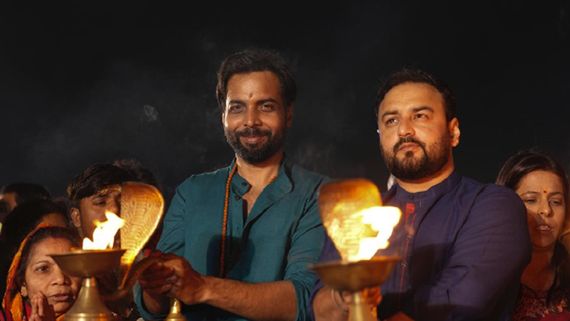 Mahakumbh 2025: Abhishek Banerjee And Stree Director Amar Kaushik Attend The sacred Ganga Aarti At Maha Sangam