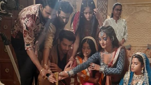 Maha Shivratri Celebrations Bring Divine Energy to Shemaroo Umang's show Badi Haveli Ki Chhoti Thakurain's Set