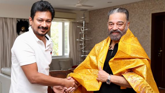 Kamal Haasan Likely To Enter Rajya Sabha; TN Deputy CM Udhayanidhi Stalin Meets Him