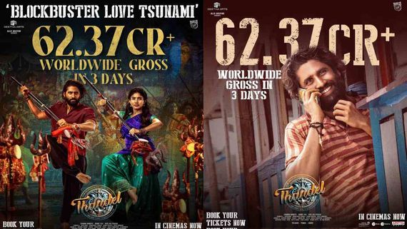  Thandel Worldwide Box Office Collection 3 Days: Naga Chaitanya-Sai Pallavi's Film Earns WHOPPING Rs 62.37 Cr