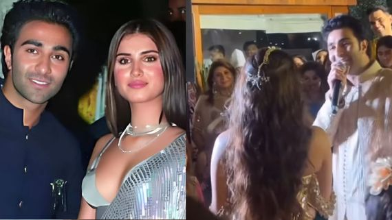 Tara You Lost A Gutter..: Did Aadar Jain Call Tara Sutaria 'Time Pass' At His Sangeet? Netizens Fume Over