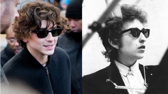 A Look At Best Actor SAG Winner Timothée Chalamet’s Transformation Into Bob Dylan For A Complete Unknown